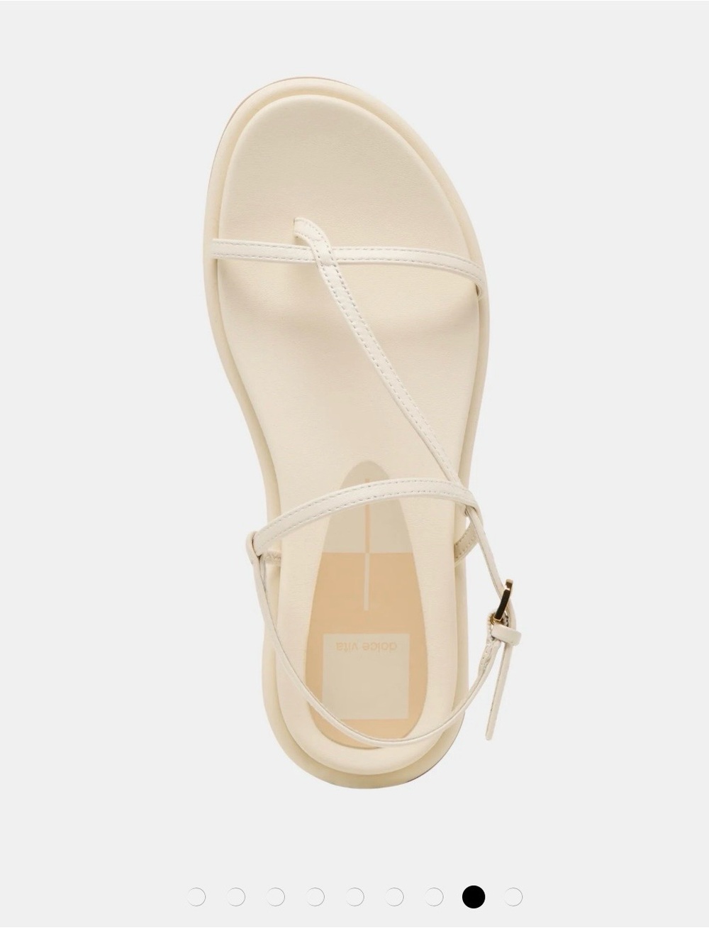 Dolce Vita Dallen Sandal Off White Leather - Sold out online